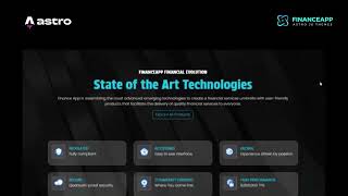 Astro JS Themes Template - Financeapps JASMTACK
