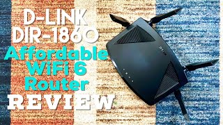 D-Link DIR-X1860  AX1800 Mesh WiFi 6 Router Review: Affordable WiFi 6