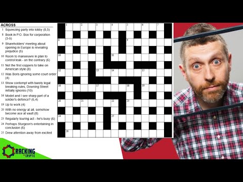 How To Solve Dave Gorman's New Cryptic Crossword