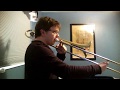 RWBY Vol 2 Theme Time To Say Goodbye - Trombone Cover