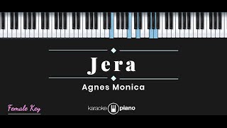 Vignette de la vidéo "Jera - Agnes Monica (KARAOKE PIANO - FEMALE KEY)"