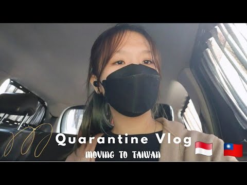 (IND/ENG) Moving to Taiwan || first day in a QUARANTINE HOTEL vlog | Kaohsiung Taiwan