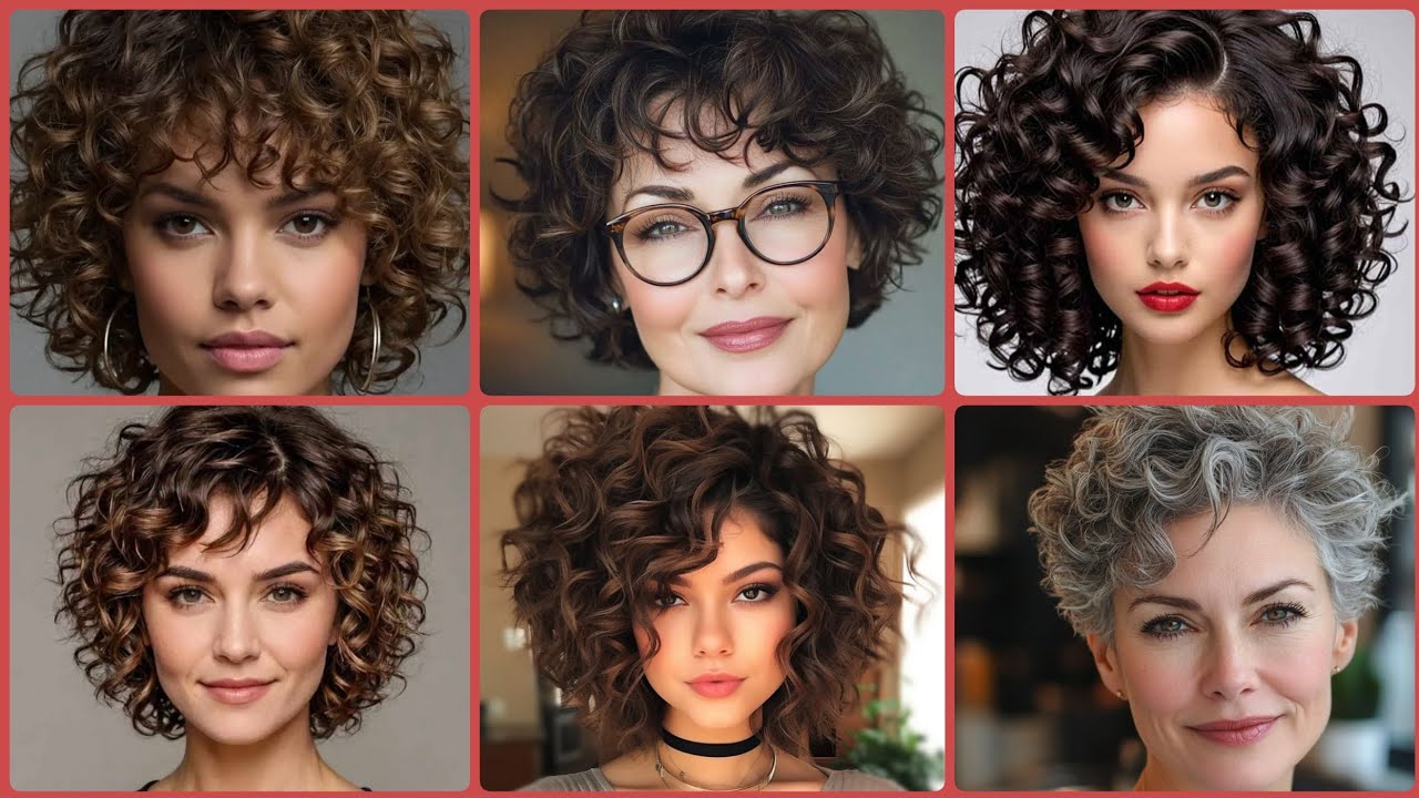 Curly R Designs Cutest & Beautiful Women's Short Curly Hair Style Designs Collections ...