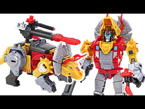 Transformers Bumblebee Deluxe <strong>Class</strong> Dinobot Slug! Transform <strong>into</strong> a dinosaur! | DuDuPopTOY