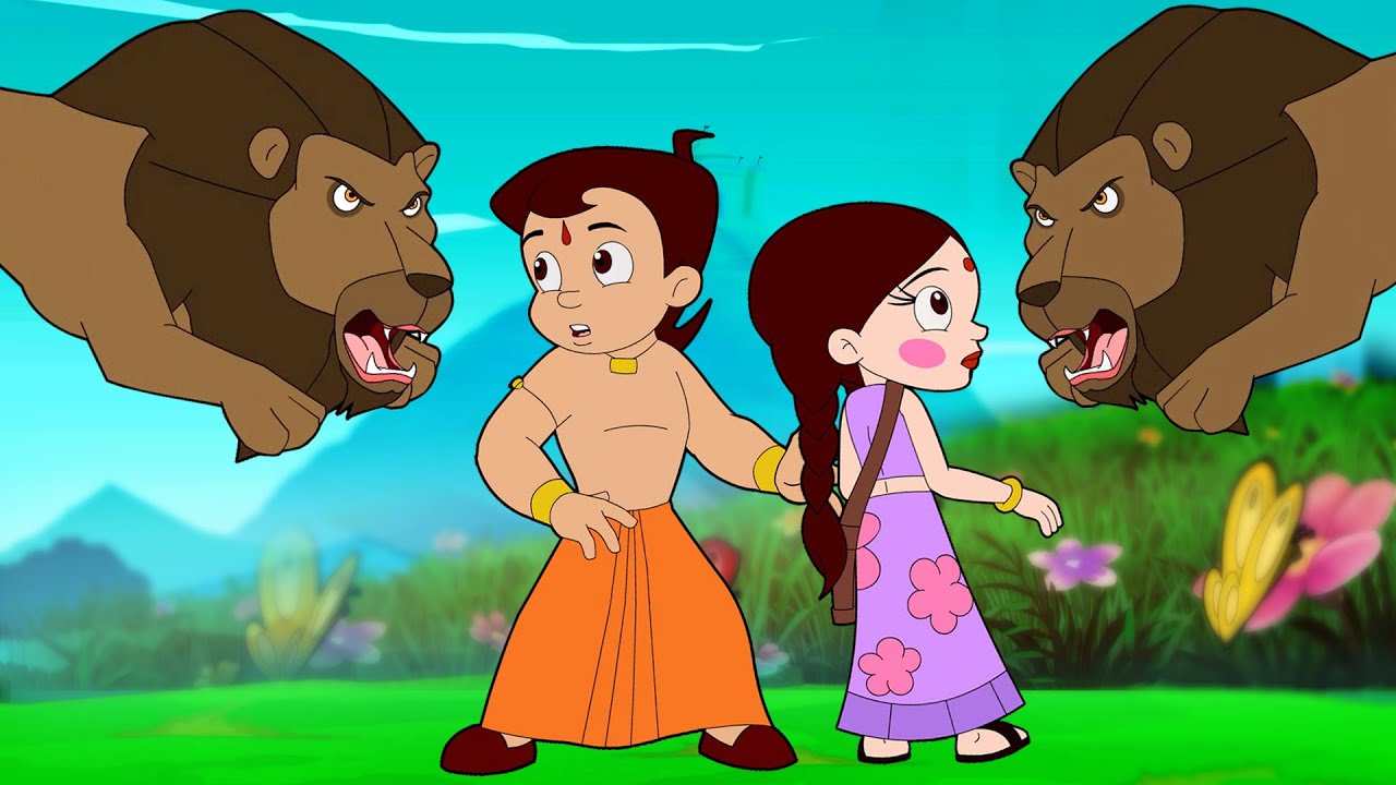 Chhota Bheem - Lion Attack in Dholakpur | Hindi Kahaniya | Cartoons for  Kids - YouTube