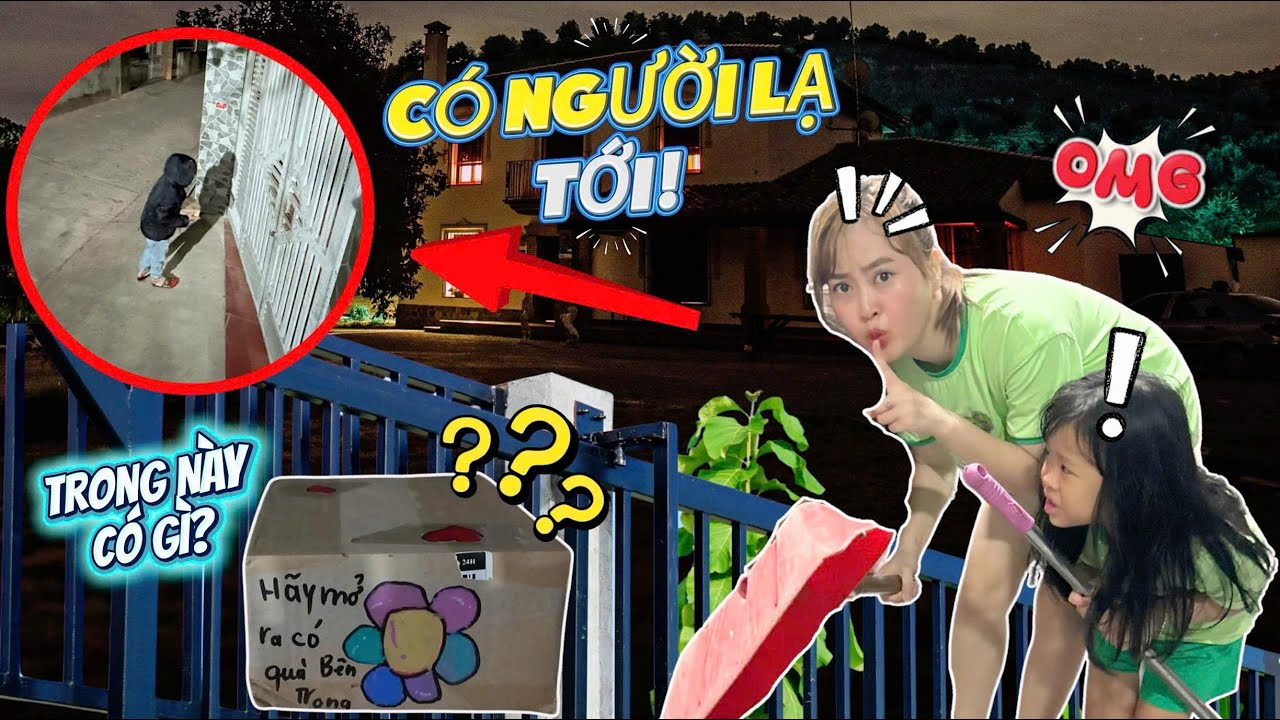 😱 Nửa Đêm Có Người Lạ Đứng Trước Cửa Nhà Mẹ Hà Hí 😭 Mint Vy Bật Ngửa Khi Thấy Hộp Quà Fan Tặng!