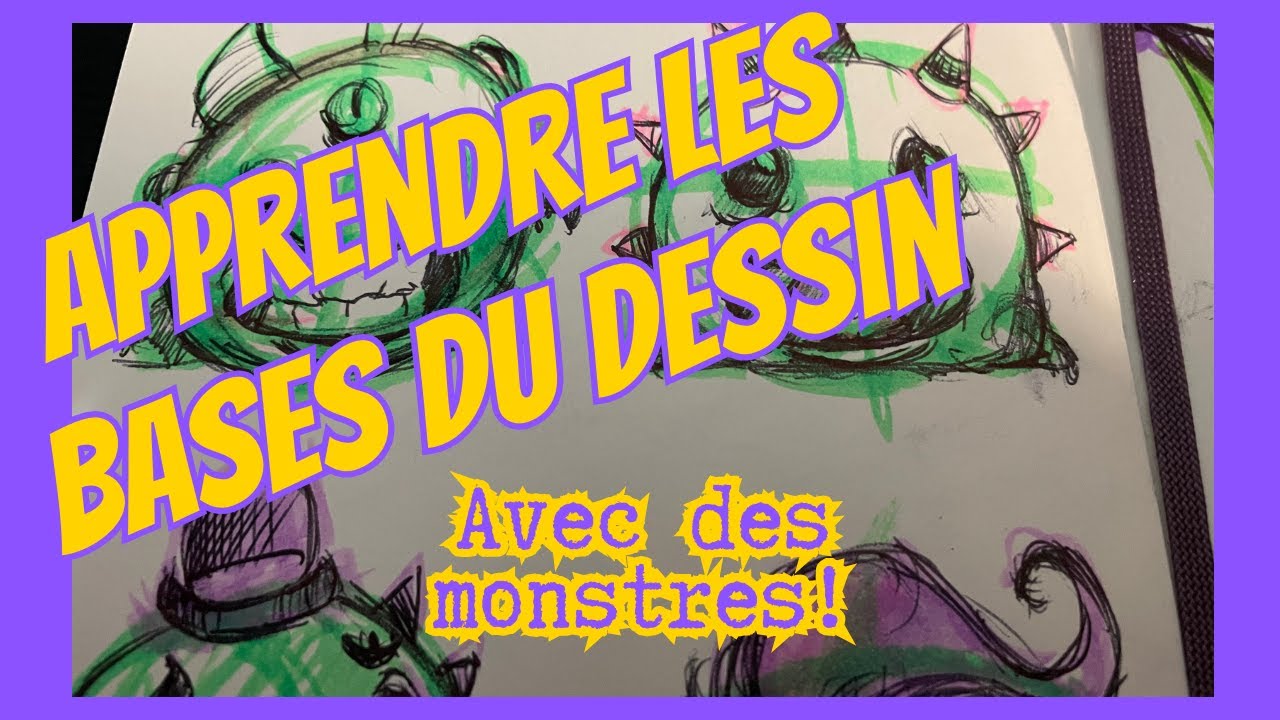 Apprendre les bases du dessin [live dessin] - YouTube