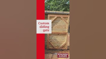 Custom sliding gate