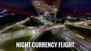 BUSY AIRPORT- NIGHT CURRENCY FLIGHT IN BEAUTIFUL SOUTH FLORIDA -  FD08 to KBCT