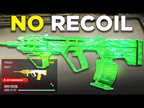 the *NO RECOIL* RAM-7 in WARZONE 3! 😍 (Best RAM 7 Class Setup) 