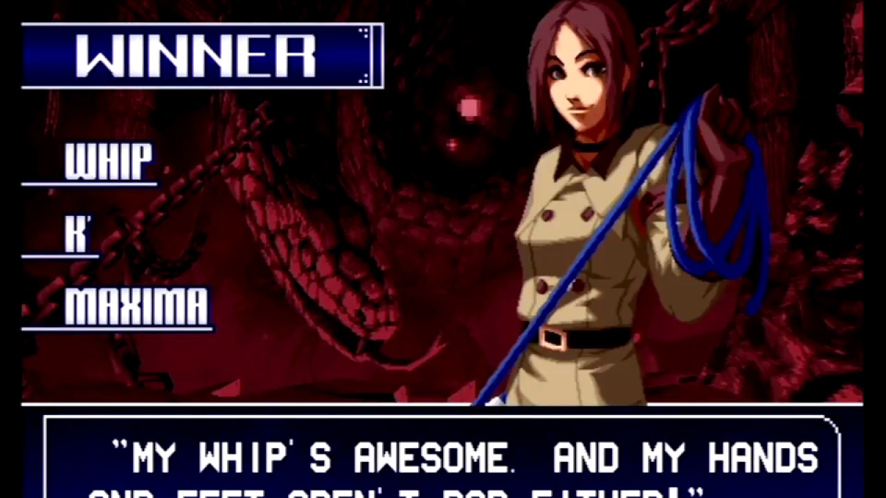 The King of Fighters 2003 (PlayStation 2) Arcade as K' Team