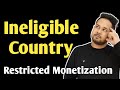 How to fix Ineligible Country & Payout Account Problem! Restricted Monetization Facebook