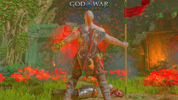 Odin (Fight 1) Level 1 No Upgrades Starter Gear Only No Relic or Rage New  Game GMGOW : r/GodofWarRagnarok