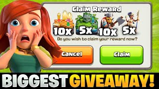 FREE SCENERY & LEGENDARY HERO SKINS VOUCHERS GIVEAWAY BY SUPERCELL IN CLASH OF CLANS 🤩💯