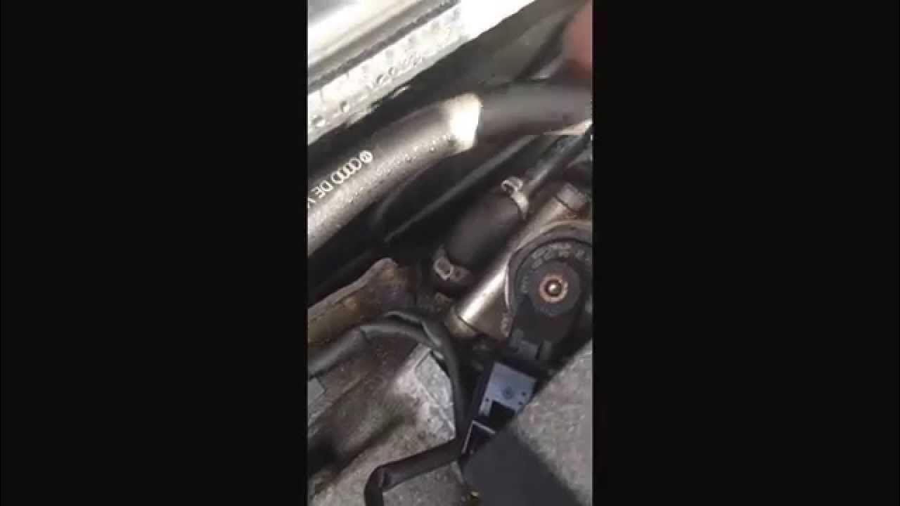 2007 A4 knocking noise from brake booster vacuum pump. YouTube