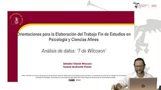 Orientaciones para la Elaboración del Trabajo Fin de Estudios en Psicología: T de Wilcoxon