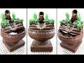 How to Make Waterfall Fountain - Tabletop Waterfall Fountain - Thermocol/Polystyrene Foam Craft