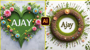 Viral Leaves Name Ai Photo Editing । How To Make Bing Image Creator । Bing Image Creator