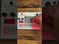 Big techno on a tiny synth  korg volca sample techno analogsynth