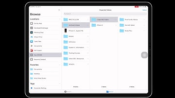 Copying files from Files.app to your External Drive with iPadOS (iOS 13) is so easy