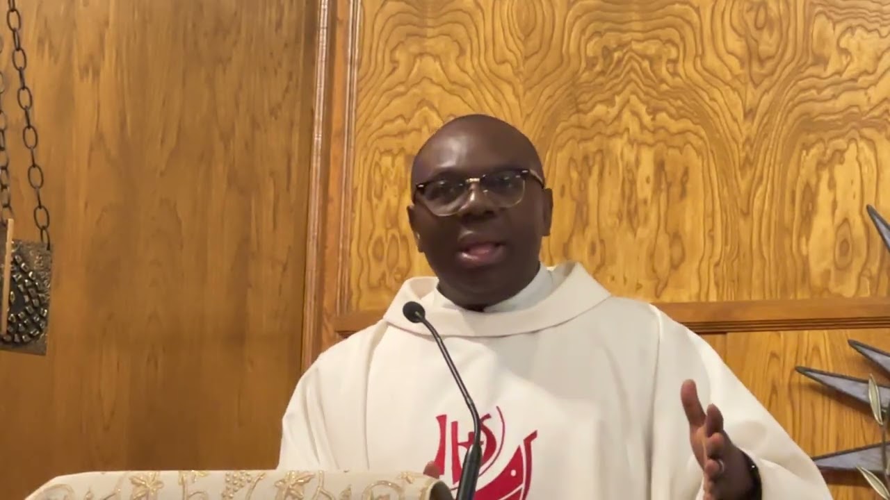 COURAGE TO STAND FOR WHAT IS RIGHT- Homily by Fr. Chika Kamalu on October 23, 2025