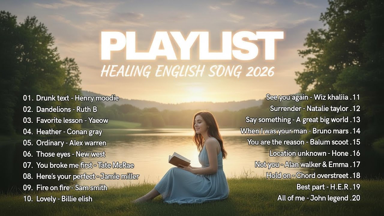 Playlist Healing English Song 2026 🎶🩷|| English Songs Love Playlist || Sad Songs 2026