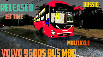 DOWNLOAD VOLVO 9600S B8R SLEEPER BUS MOD For bus simulator indonesia | BUSSID V3.7.1| #bussidmod