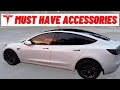 2021 Tesla Model 3 MUST HAVE Accessories Review