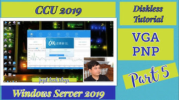 Icafe8 9150 and CCU 2019 Diskless Tutorial Part 5/ CCU or CUC Trial Registration/VGA PNP enable