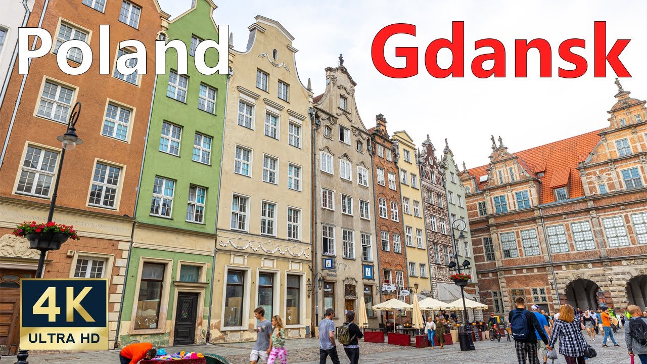 Gdansk Poland 🇵🇱 4K Walking Tour of the Old Town YouTube