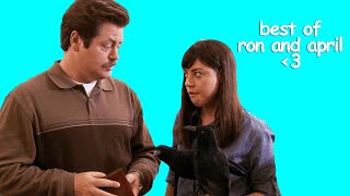 The Best Ron and April Moments | Parks and Recreation | Comedy Bites