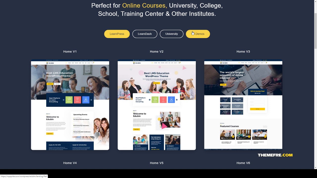 Edubin - Education LMS WordPress Theme - YouTube
