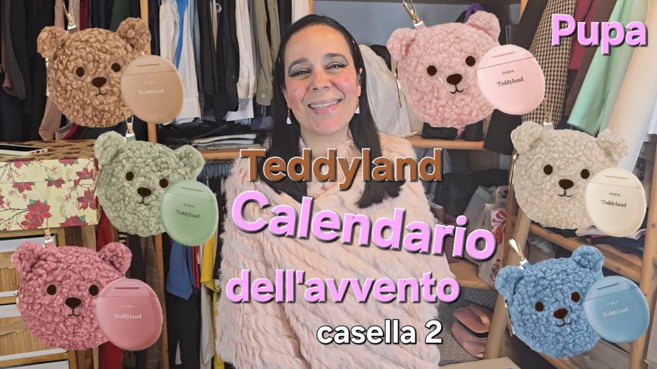 CALENDARIO DELL'AVVENTO CON PUPA Teddyland *CASELLA 2 🐻🎄 #teddy #viral #christmas 