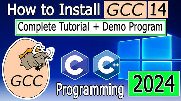 How to install gcc-win64 on Windows 10/11 [2024 Update] Latest 14 GCC Compiler