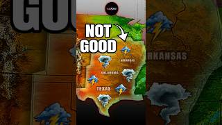 Strong STORMS and TORNADO Across Texas &amp; Oklahoma