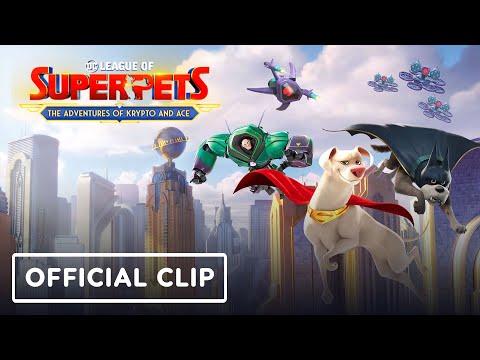 DC League of Super-Pets: The Adventures of Krypto and Ace - Exclusive Clip (with Dwayne Johnson)