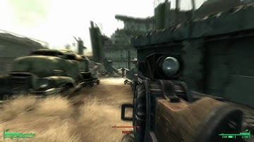 Fallout 3 + Operation Anchorage + Bullet Time = Hell Yes