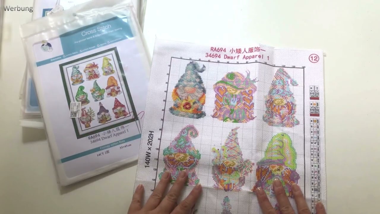 (Monats-)Rückblick #029 | Alle angefangenen und beendeten Projekte | Diamond Painting und Kreuzstich