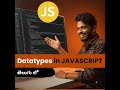 JavaScript Data Types Explained | Primitive & Non-Primitive | Telugu | Saiteja