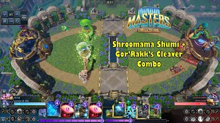 Minion Masters: Fast Win (1:16) - Shroomama Shumi   Gor'rakk's Cleaver Combo