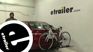etrailer | Fit Test: Swagman XC2 Bike Rack for 2 bikes on a 2017 Toyota Camry screenshot 3