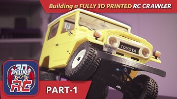 PART 1 - I built a FULLY 3D Printed 1:8th Scale RC Truck - 3DSets Bamboo 4x4