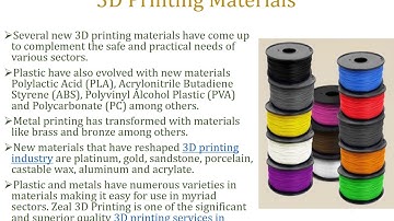 New Materials in 3D Printing and Rapid Prototyping Services