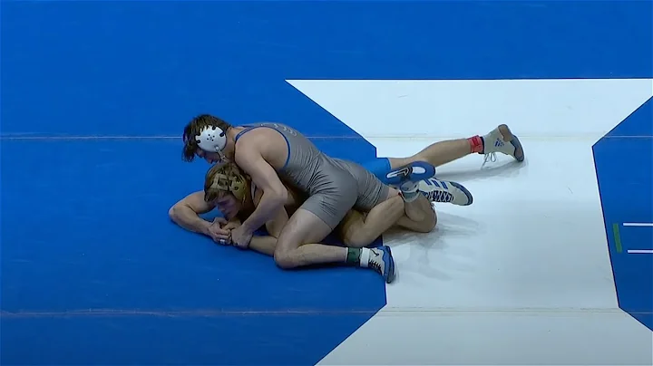 149lbs Josh Finesilver (Duke) dec Reid Stewart (Pr...