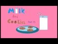 Milk and cookies map open