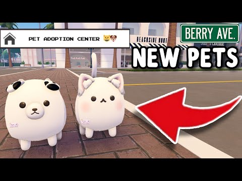 *NEW* PETS IN BERRY AVENUE HOW TO GET THEM 🐶🐱