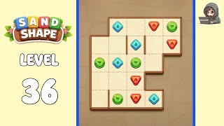 Sand Shape level 36 solution