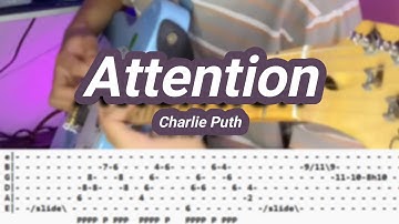 Attention |©Charlie Puth |【Guitar Cover】with TABS