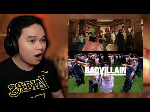 BADVILLAIN FIRST TIME REACTION: 'BADVILLAIN' & 'BADTITUDE' MV