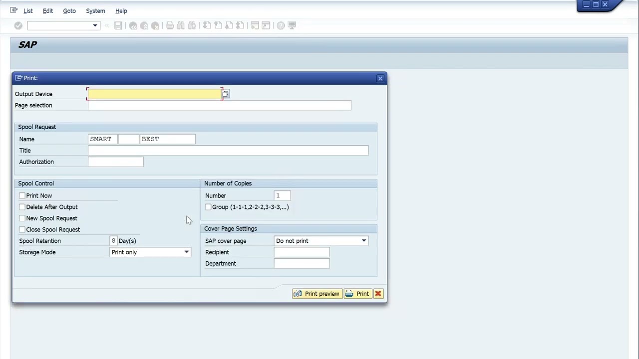 CL40. Tables in SMARTFORMS